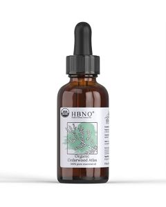 HBNO Organic Cedarwood Essential Oil 1oz (30ml) - 100% Pure