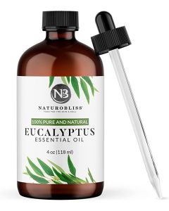 NaturoBliss 100% Pure Natural Undiluted Eucalyptus Essential Oil 